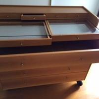 cassettiera  in ciliegio