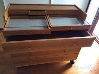 cassettiera  in ciliegio