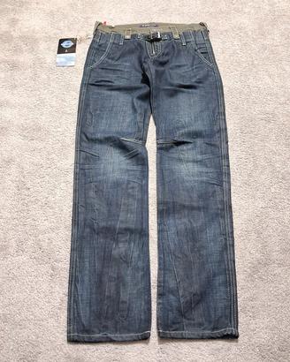 Vintage Morris jeans uomo straight low waist