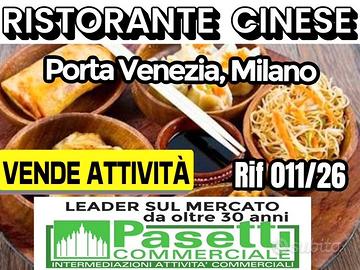 RISTORANTE cinese di mq 90 in Porta Venezia