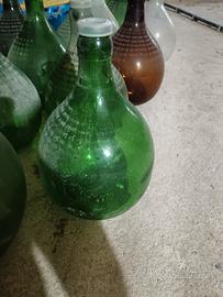 vaso damigiana di vetro 