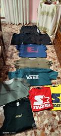 t shirt  e pantaloncini firmati lot