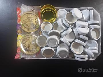 Lotto Tappi svitabili bianchi