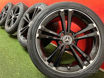 Cerchi Mercedes A B C CLA TPMS Gomme 225 45 18
