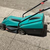 Tagliaerba elettrico con cesta marca Bosch 