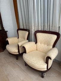 2 poltrone vintage