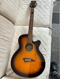 Chitarra Acustica Elettrica Playmate Cutaway Sunbu