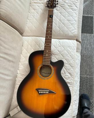 Chitarra Acustica Elettrica Playmate Cutaway Sunbu