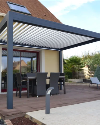 Pergola  bioclimatica autoportante MT. 3X3
