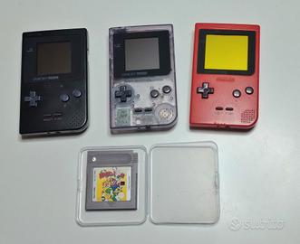LOTTO  3 GAME BOY POCKET IPS+ GIOCO MARIO&YOSHI