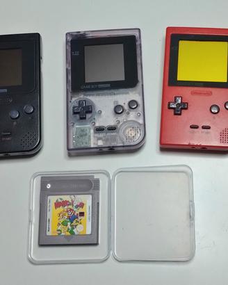 LOTTO  3 GAME BOY POCKET IPS+ GIOCO MARIO&YOSHI