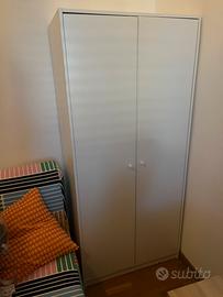 Armadio KLEPPSTAD ikea, bianco, 2 ante