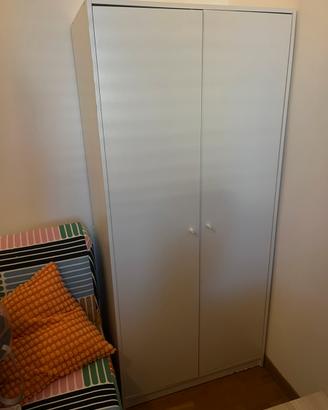 Armadio KLEPPSTAD ikea, bianco, 2 ante