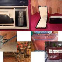 Anni 60: Agenda a scatto, Annaffiatoio, Borsa