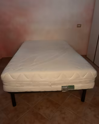 Materasso e rete da 120x190 + omaggio piumone