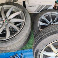 cerchi e gomme r 18 alfa romeo giulia 2021