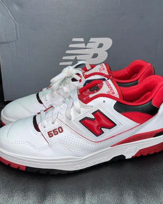 NEW BALANCE 550 RED