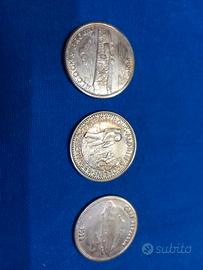 3 medaglie Shell Volistoria da collezione 