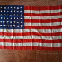 Bandiera US 48 stelle seconda guerra Army Navy WW2