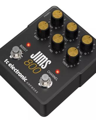 TC ELECTRONIC JIMS 800 PREAMP chitarra Pedale