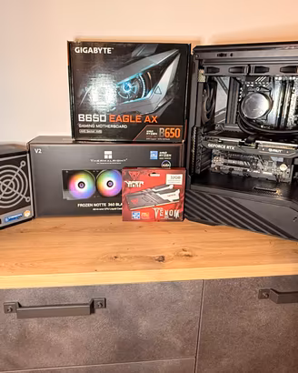 Pc gaming ryzen 7800x3d 4070super 32gb ddr5 2tb