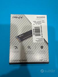 PNY 500gb MVMe PCIe Gen3 x4