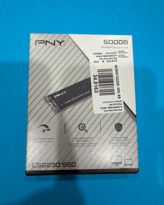 PNY 500gb MVMe PCIe Gen3 x4