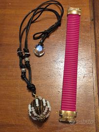 Bigiotteria bracciale HIP HOP e collana originale.