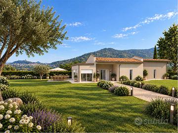 ASSISI - CASTELNUOVO: VILLA SU UNICO LIVELLO CHIAV