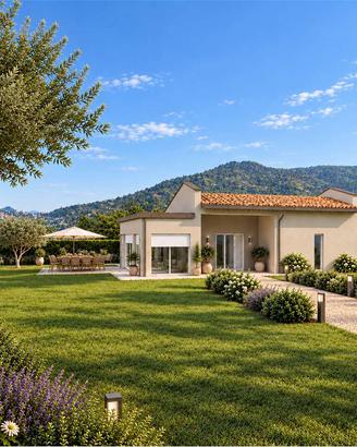 ASSISI - CASTELNUOVO: VILLA SU UNICO LIVELLO CHIAV