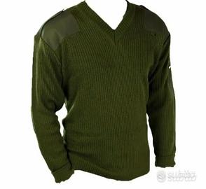 Maglione verde oliva 