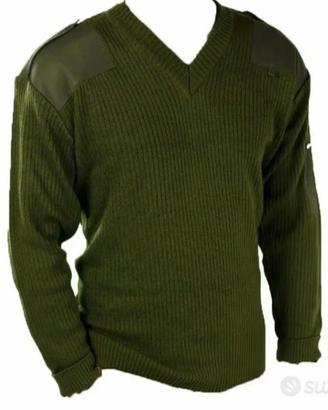 Maglione verde oliva 