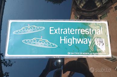 Targa metallo extraterrestri 