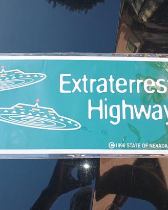 Targa metallo extraterrestri 