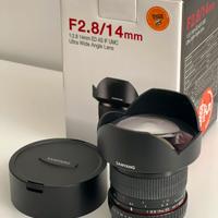 Samyang 14 mm f/2.8 x Canon FF