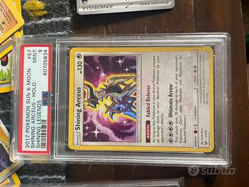 Pokemon psa 9 arceus e hoho shining