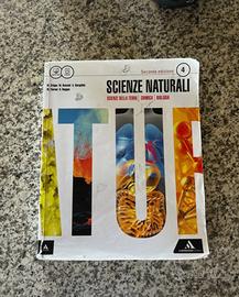 libro scienze naturali 4