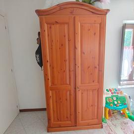 armadio legno vintage retrò 