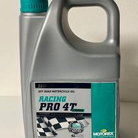 OLIO Motorex racing pro 4t CROSS 10w40 - 4L.