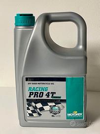 OLIO Motorex racing pro 4t CROSS 10w40 - 4L.