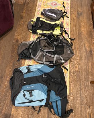 Lotto zaini Quechua