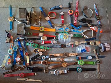 Lotto stock 40+ orologi vintage e moda