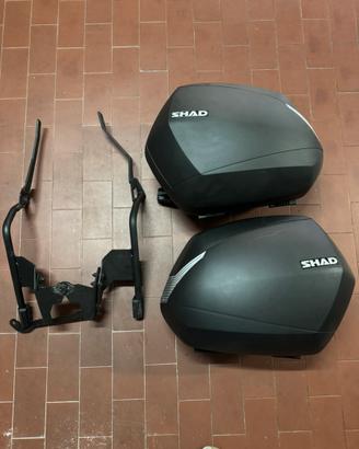 Valige laterali Shad 36 per Honda xadv