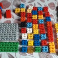 Lotto mattoncini tipo Duplo – circa 1 kg
