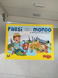 Paesi del mondo gioco da tavolo 