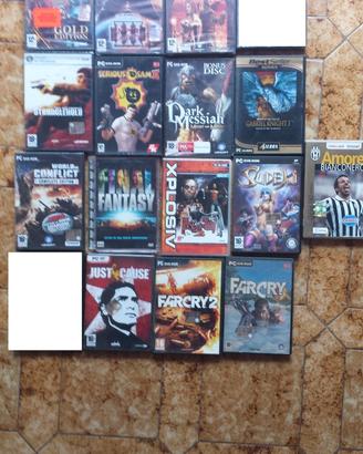 Giochi pc:gotich2,houseOFthedead2,gabrielKnightETC