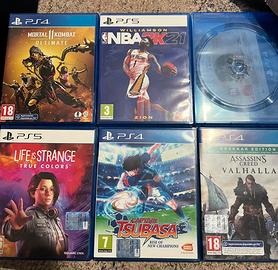 Blocco 6 giochi PS4-PS5