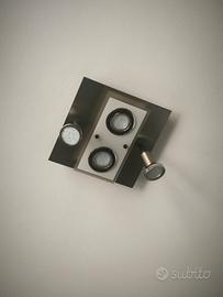 plafoniera led 4 faretti 