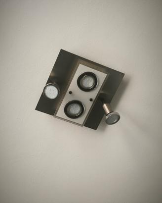 plafoniera led 4 faretti 