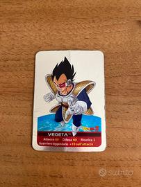 carta Dragon ball argento 